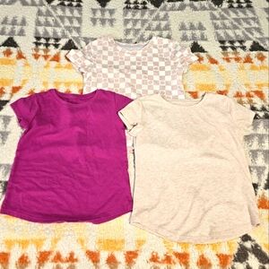 3 for 1 - 365 Kids ☆ (2) two wonder nation ☆ Girl's T-Shirts Size 5/6